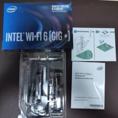 【動作確認済】Intel Wi-Fi6 AX200NGW Desktop Kitのサムネイル