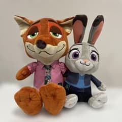 ズートピア ニック＆ジュディ ぬいぐるみセット - メルカリ
