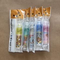 リラックマ MONO one ホルダー消しゴム 5本セットのサムネイル