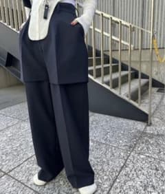 【Ameri】DIMENSIONAL STRAIGHT PANTSのサムネイル