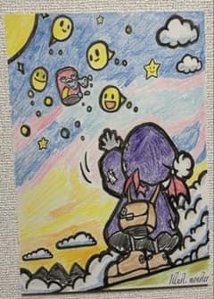 オリジナルイラスト 死神仮面3号