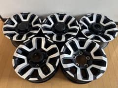 新車外し再再販ランドクルーザー 70純正16in 7J ±0 PCD150 5本 - メルカリ