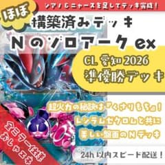 CL愛知 マスターリーグ準優勝再現！ Nのゾロアークex ほぼ 構築済み