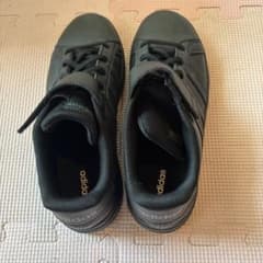 adidas キッズ スニーカー ブラック 23.5cmのサムネイル