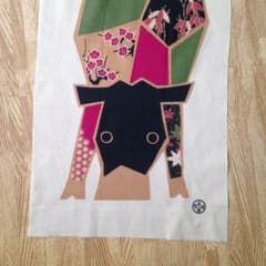 永楽屋 手ぬぐい うし柄のサムネイル