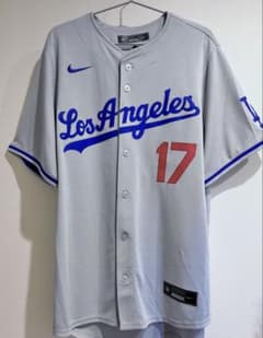 大谷翔平 ドジャース Nike リミテッド ユニフォーム #17 グレー Lのサムネイル