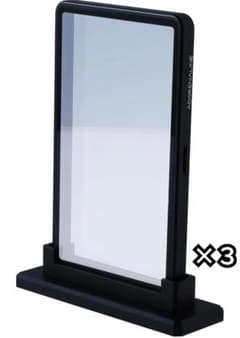 PSA 鑑定品 保護ケース BLACK×3set +専用スタンド×3set - メルカリ