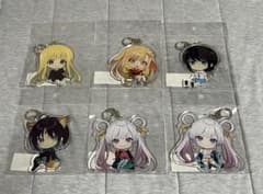 超かぐや姫！ ぺたん娘アクリルキーホルダー 6種セット - メルカリ