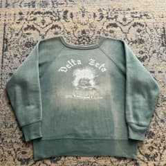 60s スウェット モンスタープリント ガゼット フェード 検 50s 40s