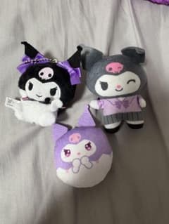 クロミ ぬいぐるみ マスコット 3点セットのサムネイル