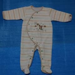 ロンパース 70　男の子　女の子　カバーオール　ミッキーマウスのサムネイル