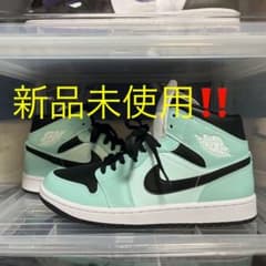 NIKE ナイキ ウィメンズ エアジョーダン1 ミッド "アクアブルーのサムネイル