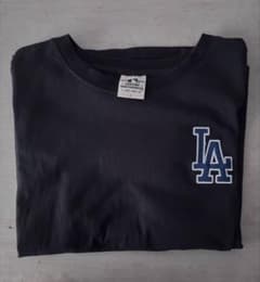 MLB ロサンゼルス・ドジャース Tシャツ ネイビー L