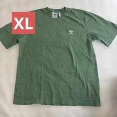 adidas アディダス Tシャツ グリーン 刺繍ロゴ ウィメンズのサムネイル