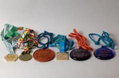 マラソン完走メダル6個セット NAHAマラソン おきなわ 東京レガシーハーフなどのサムネイル