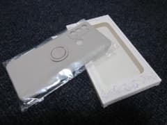 【送料込】格安 OPPO Reno5A用シリコンケース（グレーカラーのサムネイル