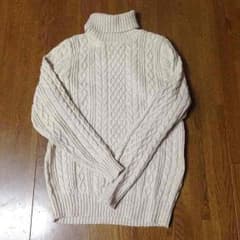 【BACK NUMBER】ケーブルタートルネックニットのサムネイル
