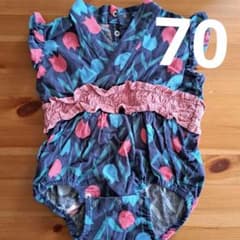 tutufita ベビー甚平 ロンパース 70のサムネイル