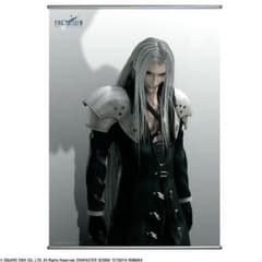 ファイナルファンタジーVII セフィロス ウォールスクロール 未開封のサムネイル