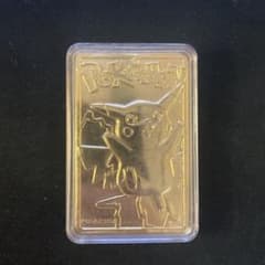 ポケモン ピカチュウ #25 23K 金メッキカード1999年限定品 証明書付 ポケモンカード ピカチュウ 23K 金色 メタルカード 1999 - メルカリ