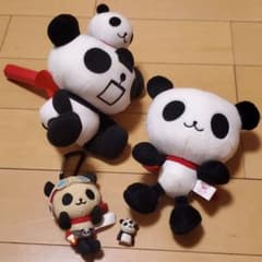 2004 パンダーゼット ぬいぐるみ マスコット まとめ売り PANDA-Z