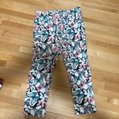蝶柄　レギンス パンツ　ベビー　女の子のサムネイル