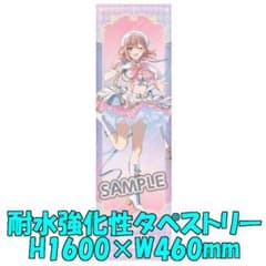 ポールプリンセス展 ヒナノ 描き下ろし耐水強化性タペストリー - メルカリ