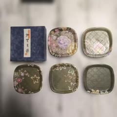 加賀友禅 茶托・小皿 5枚セット - メルカリ