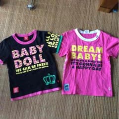 ベビド＆ドリベビTシャツSET 110のサムネイル