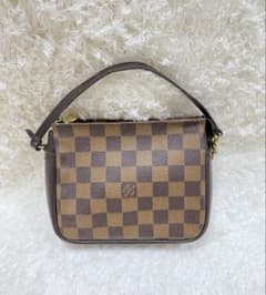 美品】希少 Louis Vuitton ダミエポーチ ブラウンN51982 - メルカリ
