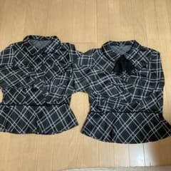 事務服　制服オーバーブラウス美品いて様専用他購入ダメのサムネイル