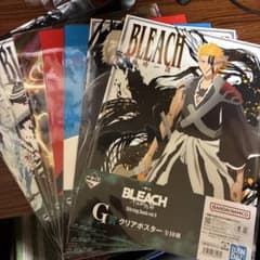 一番くじ　ブリーチ　 G賞　クリアポスター　7点セットのサムネイル