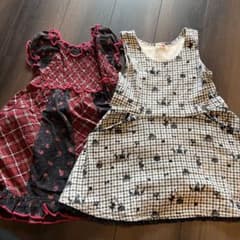 メゾピアノ&knitplannerワンピースセット110のサムネイル