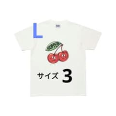 Buffer CTP さくらんぼ Tシャツ チェリー 白 サイズ3 ホワイト - メルカリ