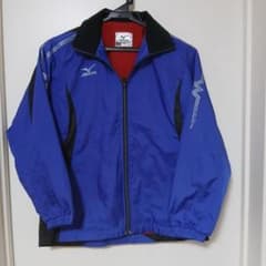MIZUNO ウォームアップウェア ブルー 140のサムネイル