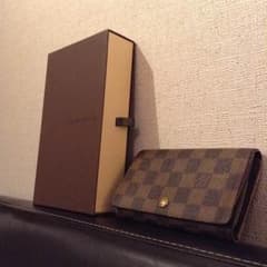 値下げ可 ルイ ヴィトン 正規品 ダミエ 財布 LouisVuitton 本物のサムネイル