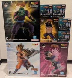 一番くじ ドラゴンボール B賞 C賞 D賞 E賞 F賞 フィギュアセット