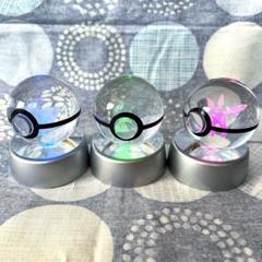 ポケットモンスター クリスタルボール イーブイ ミミッキュ ブラッキー 3D ポケットモンスター クリスタルボール イーブイ ミミッキュ