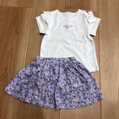 ANNA SUI mini Tシャツ スカート セット 80cmのサムネイル