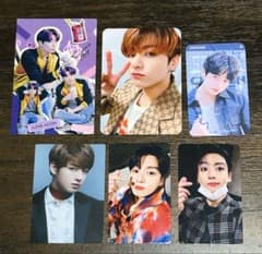 まとめ売り】BTS グク ジョングク トレカ6枚セット - メルカリ