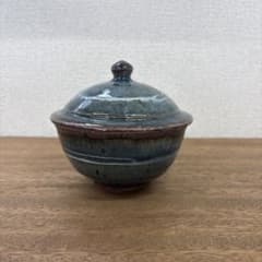 森山窯　蓋物　呉須　未使用品 森山窯 蓋物 呉須 未使用品 - メルカリ