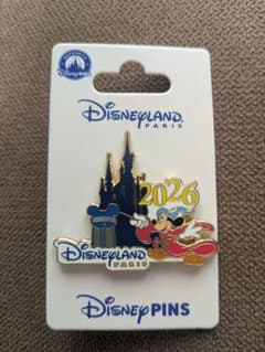 Disneyland Paris 2026 미키 핀 배지 파리 한정