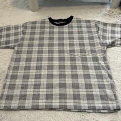 NIKO AND... チェック柄 ポケットTシャツ サイズ4のサムネイル