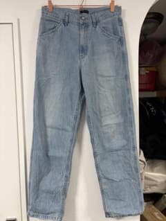 UNIQLO JEANS メンズ ストレートデニム ライトブルーのサムネイル