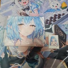雪花ラミィ 活動3周年記念 抱き枕カバー 複製サイン入りカード付きのサムネイル