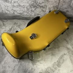 動作良好/イエロー】C.C.シャイニーケース トランペット用 ハード