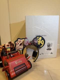 ディズニー　イカボードとトード氏　フィギュア　ポップコーンバケット　カチューシャ ディズニー イカボードとトード氏 フィギュア ポップコーンバケット