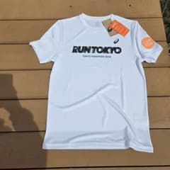 ASICS RUN TOKYO 東京マラソン2026 海外サイズS ホワイト - メルカリ