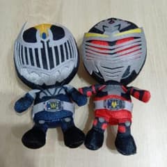 仮面ライダー龍騎●ぬいぐるみ●セット 仮面ライダー 龍騎 CHIBIぬいぐるみ 龍騎 ナイト 2体セット - メルカリ