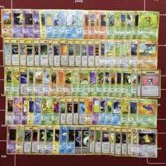 状態難・ジャンク】旧裏 ポケモンカード 100枚セット まとめ 大量